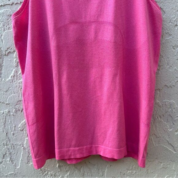 LULULEMON Tank Women 10 Run Swiftly Tech Pink Athletic Gym Casual - Picture 3 of 8